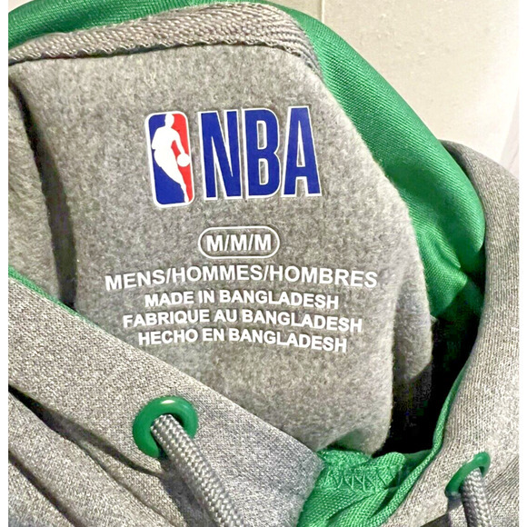 Boston Celtics Hoodie Medium NBA Brand Mens Medium - Picture 7 of 7